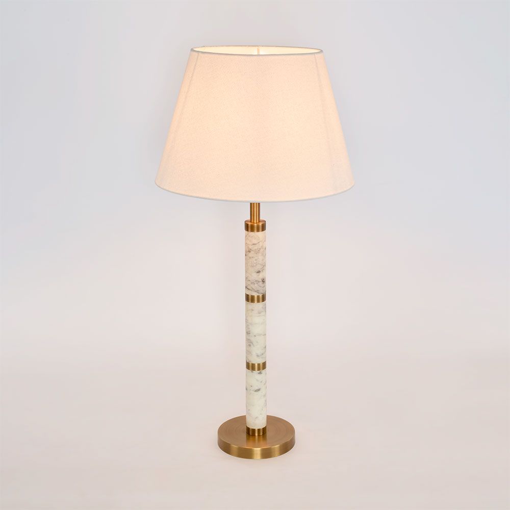 ST Germain Table Lamp Base Only White - ELSA1429