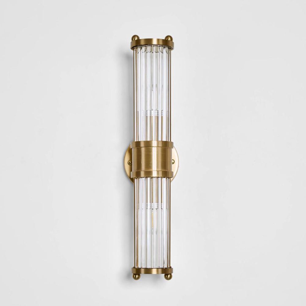 Jenson Up & Down Wall Light Brass - ELYS1113212