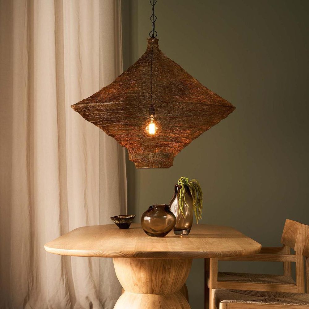 Metropolitan Pendant Light H540mm Brass Aluminium - ELMA230302BR