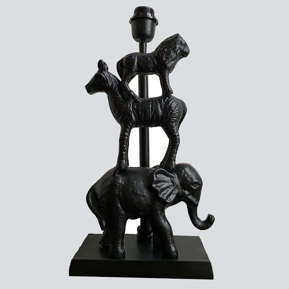 Zoo Table Lamp Base Only Black - RSLAM404
