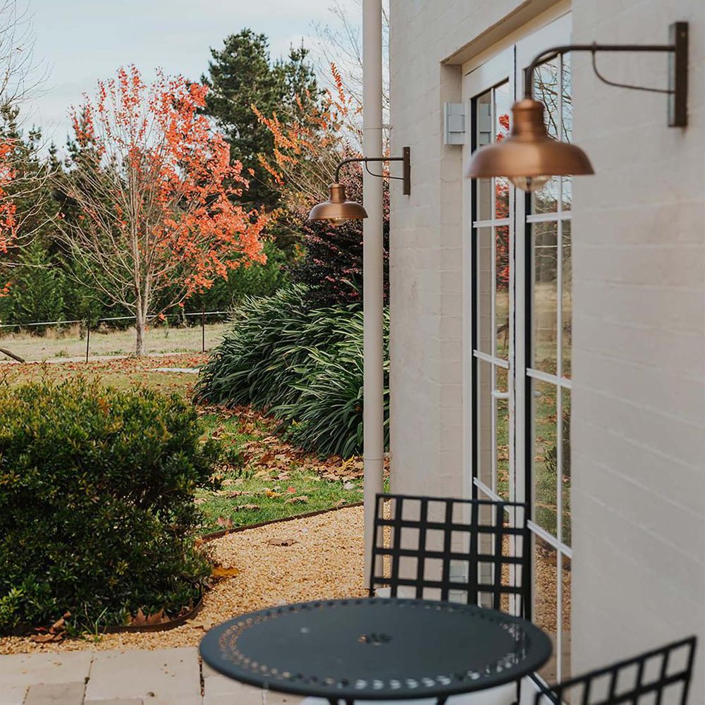 Bridgewater Outdoor Wall Lamp Brass - ELPIM51507AB