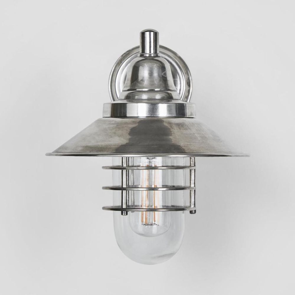 Clark Outdoor Wall Lamp Antique Silver - ELPIM51368AS