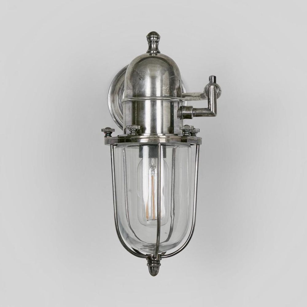 Chapel Outdoor Outdoor Wall Lamp Silver - ELPIM51548AS