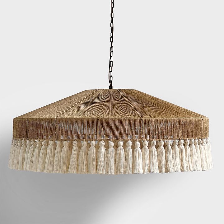 Arignon Large Pendant Light Natural - ELCHI13105L