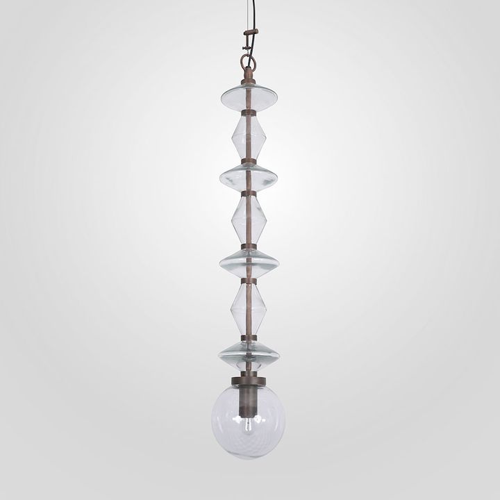Molten Beads Pendant Light Clear - ELJE25358