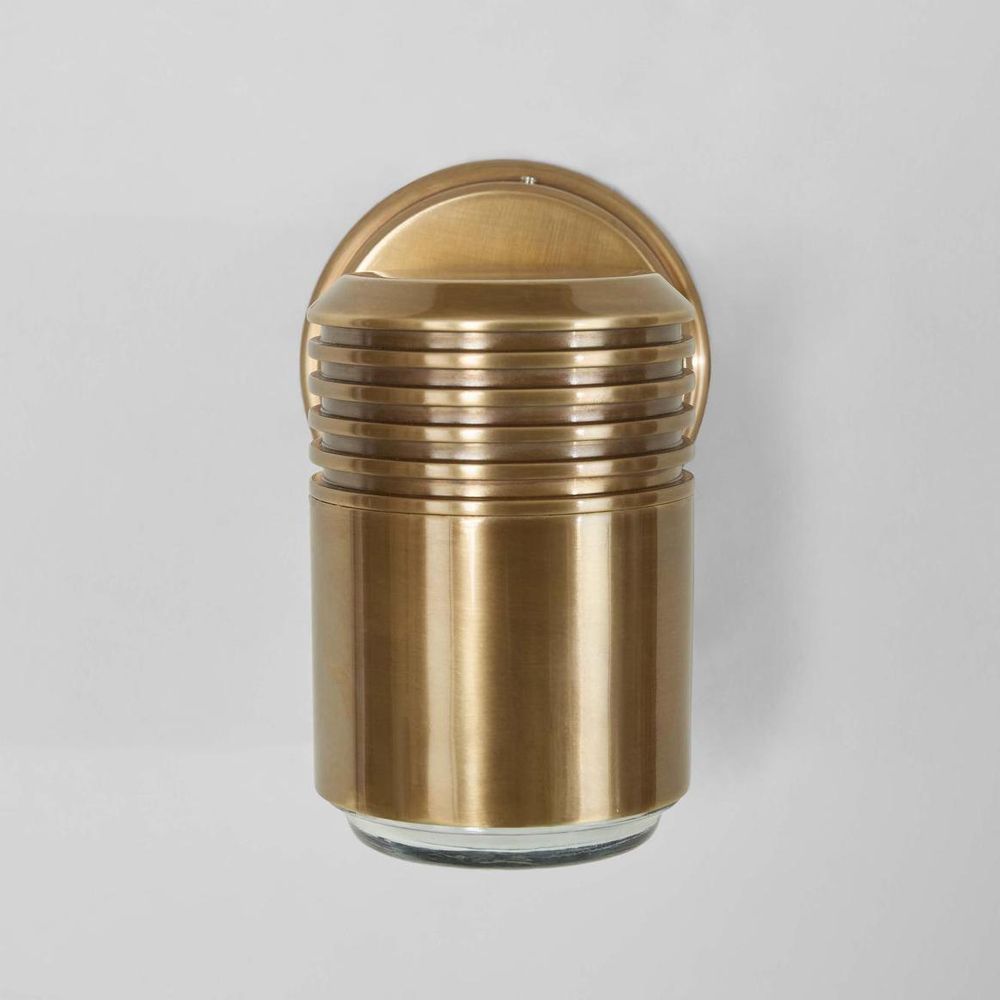 Primrose Outdoor Wall Light Antique Brass - ELPIM31981AB