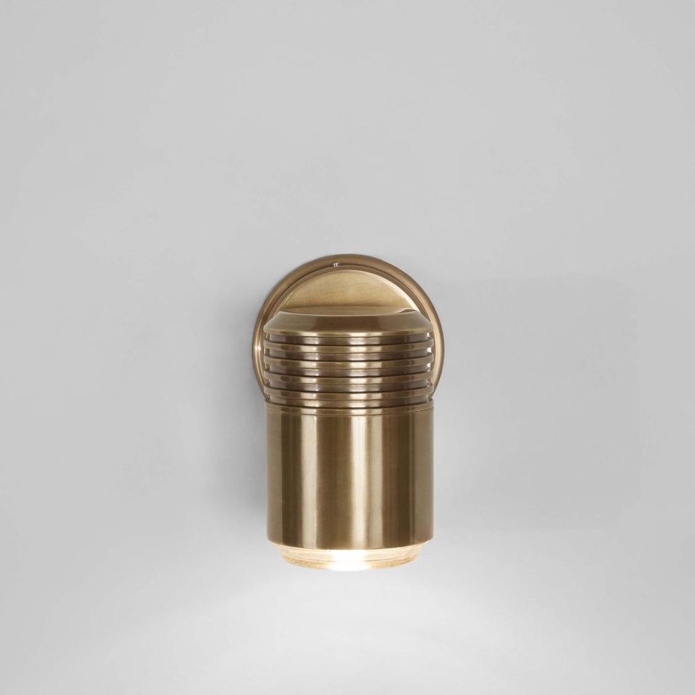 Primrose Outdoor Wall Light Antique Brass - ELPIM31981AB