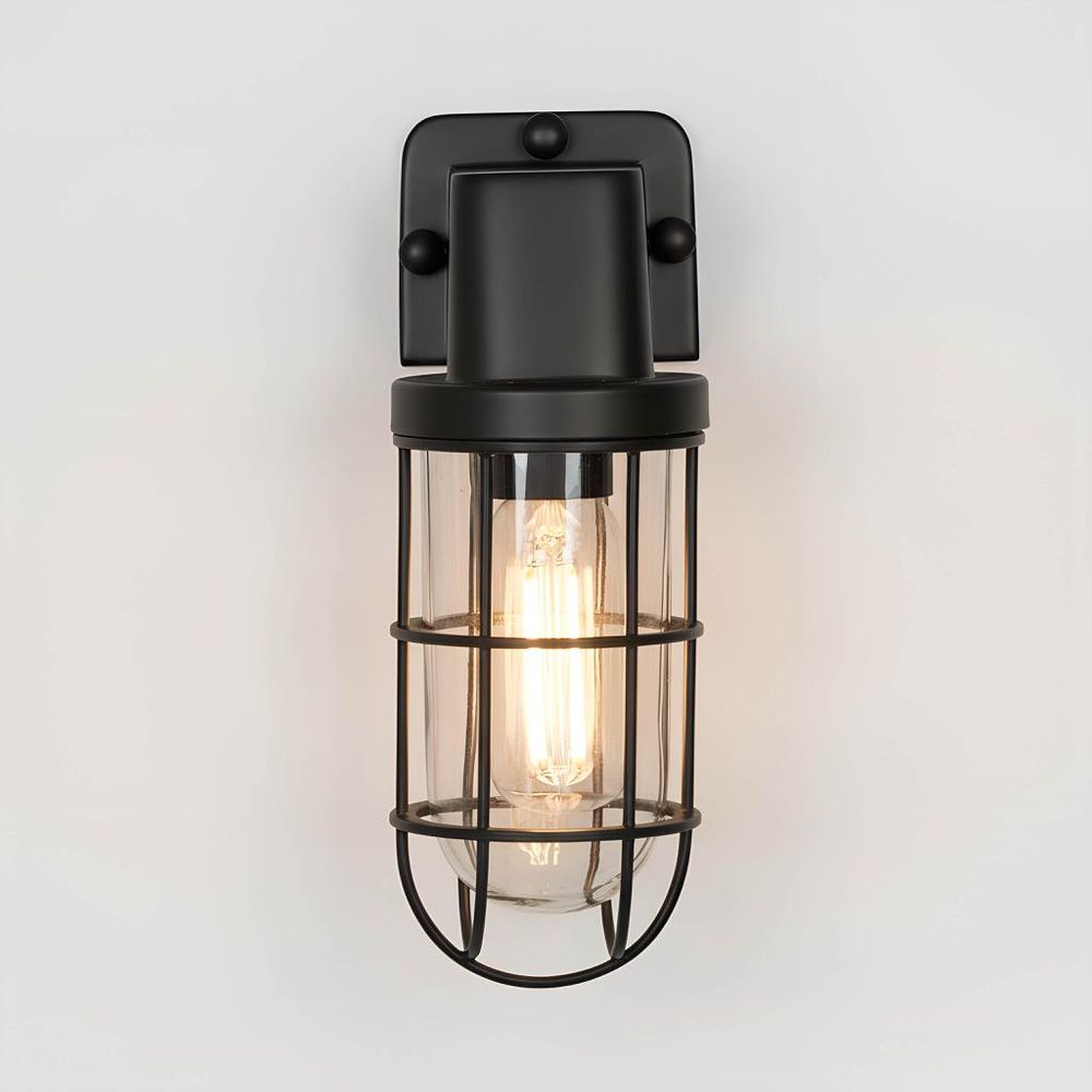 Royal London Outdoor Wall Light Black - ELPIM50401BLK