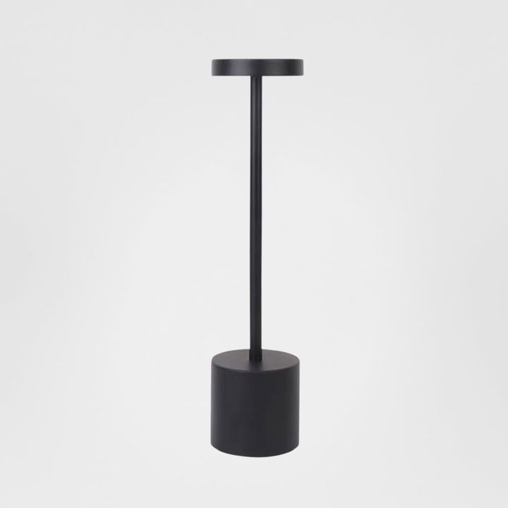 Monty Rechargeable Table Lamp Black - ELWEL050BK