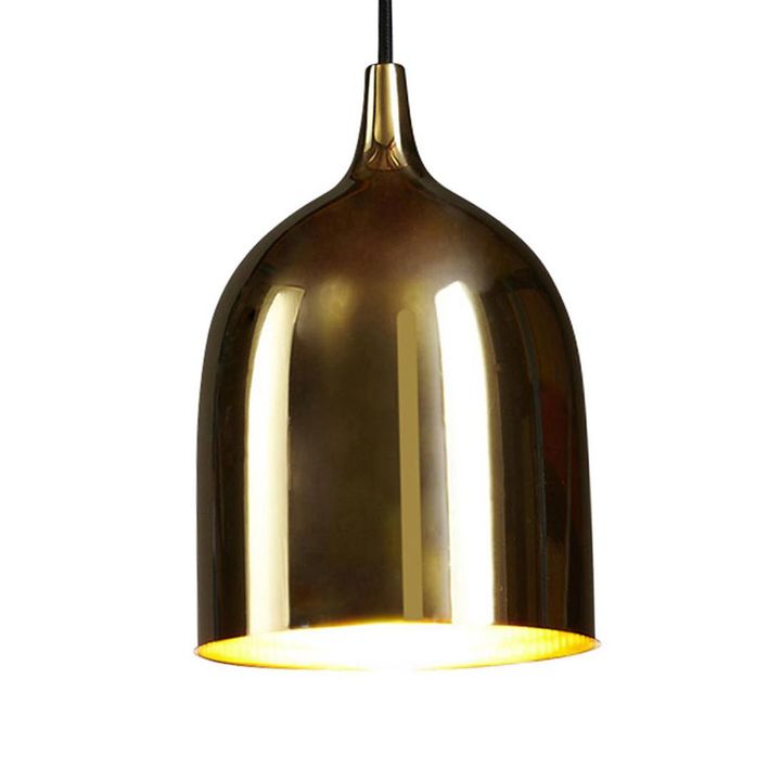 Lumi-R 1 Light Pendant Brass - ELLUM27BRA