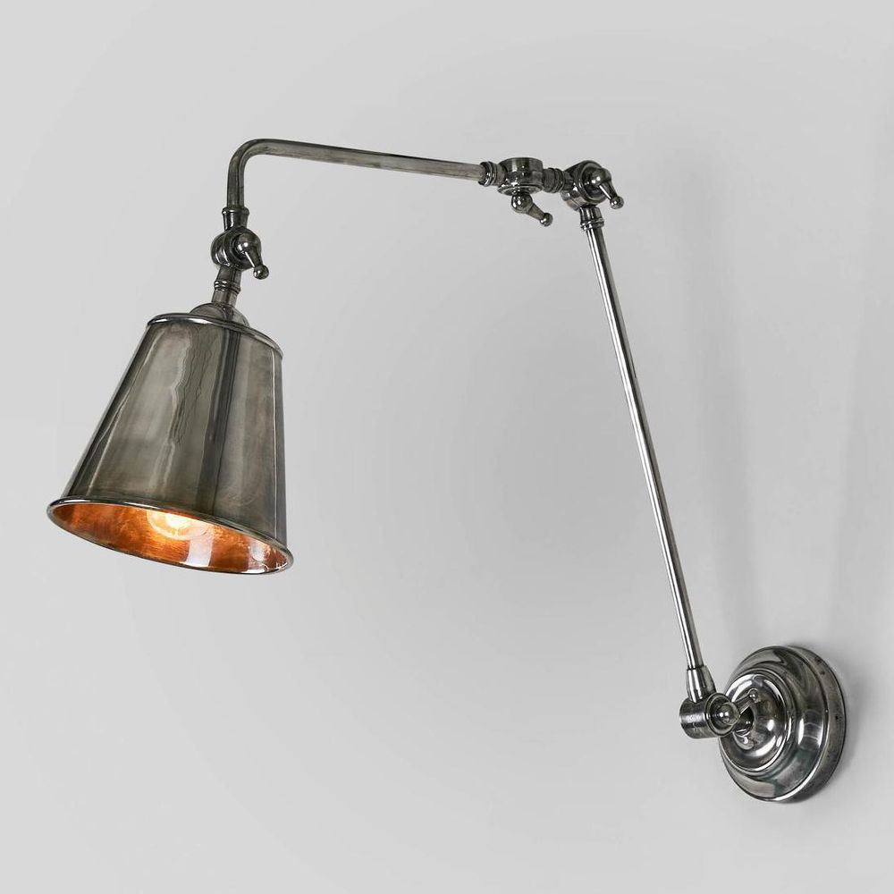 Cromwell Wall Lamp Antique Silver - ELPIM51341AS
