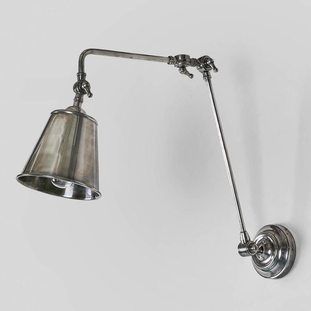 Cromwell Wall Lamp Antique Silver - ELPIM51341AS