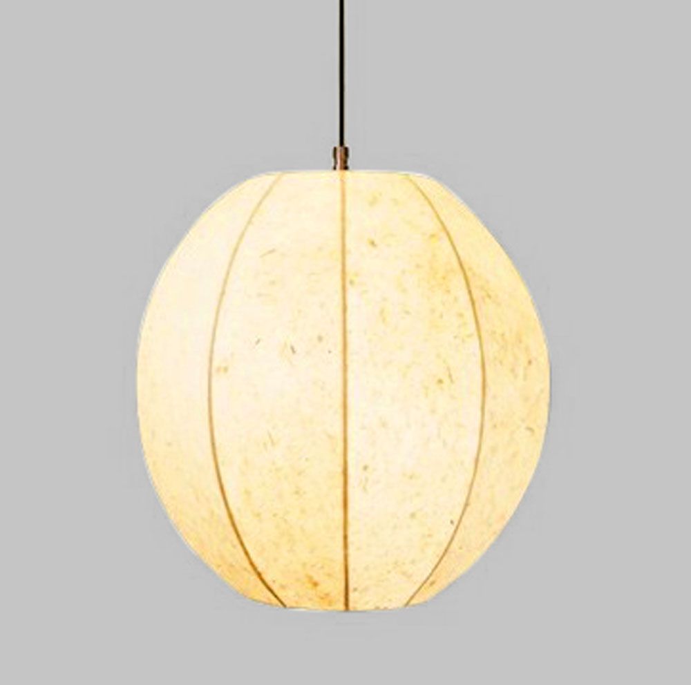 Hackney Large Pendant Light White - ELRIPLK008