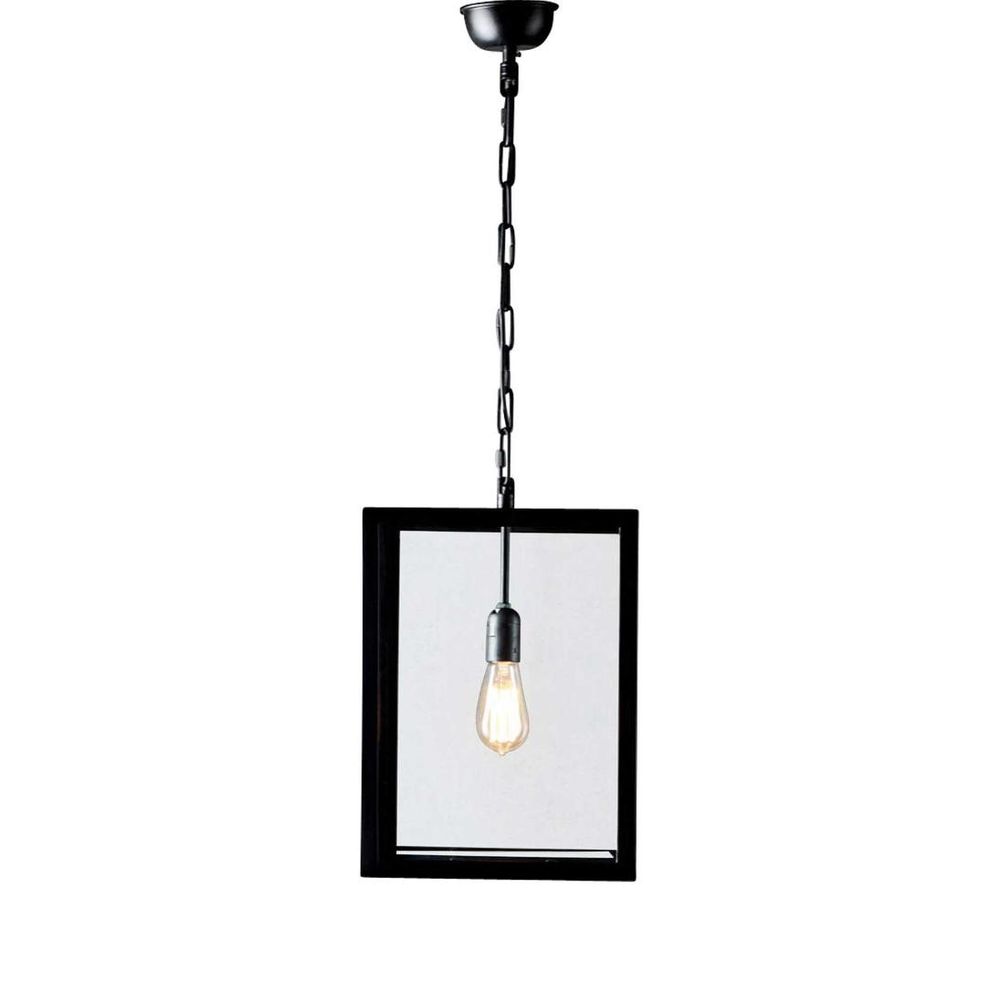 Archie Rose 1 Light Small Pendant - ELANK32538BLK