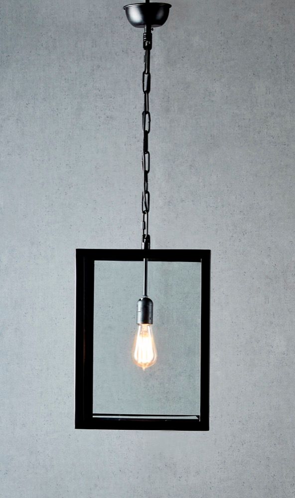 Archie Rose 1 Light Small Pendant - ELANK32538BLK