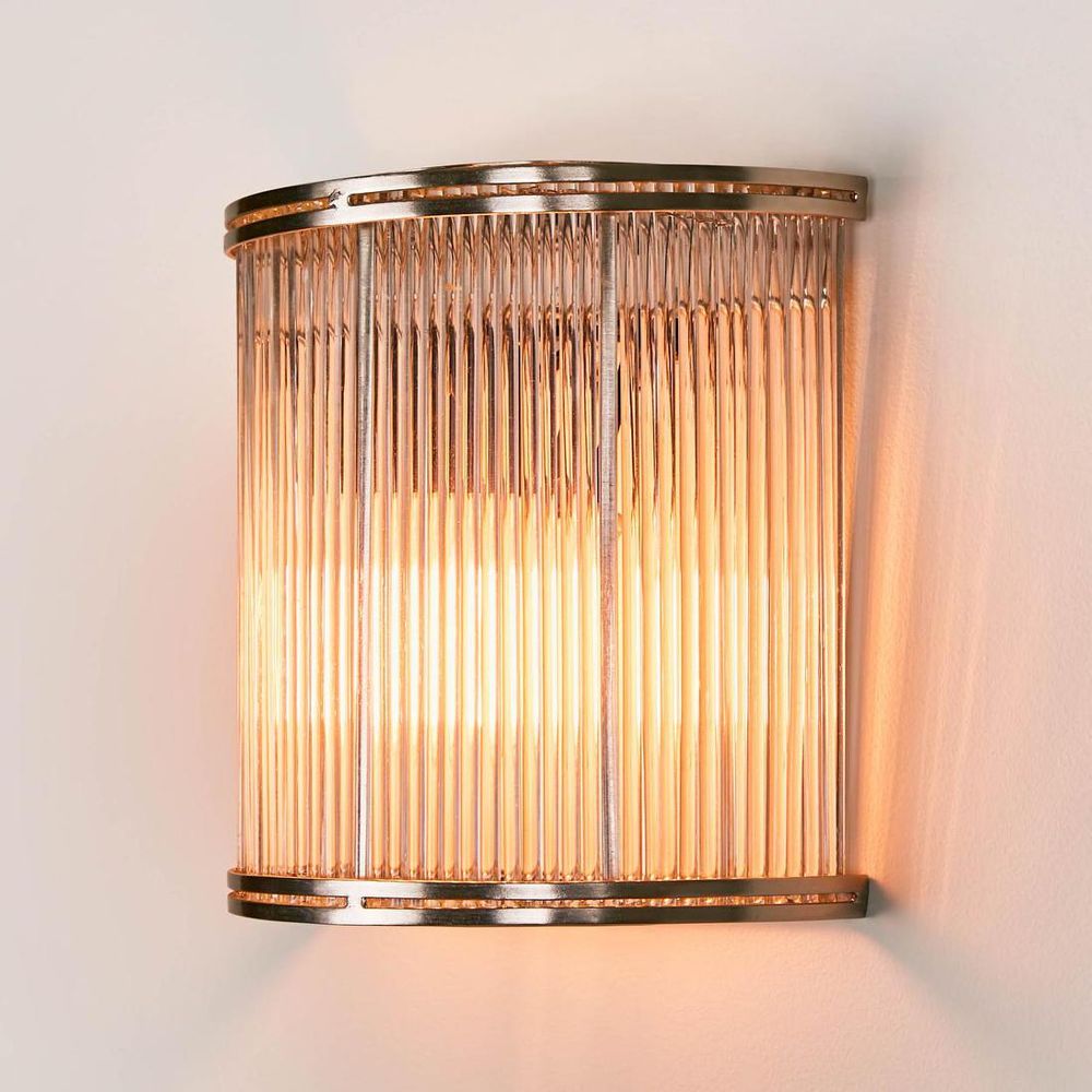 Verre Half Round Glass Wall Light - ELJE13652
