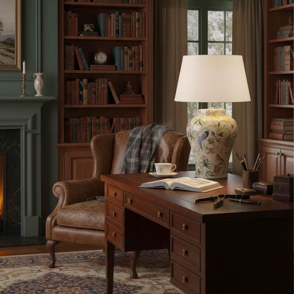 RAFFLES Ceramic Table Lamp Base Only  - ELJC9797