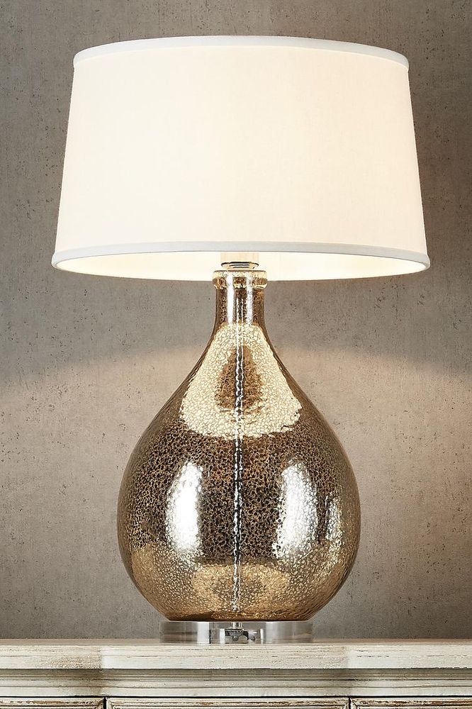 Brompton Table Lamp With Off White Shade - ELZR6371