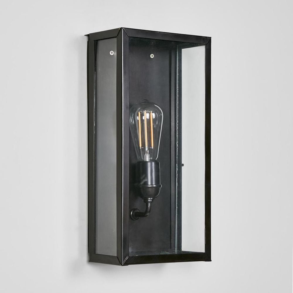 Goodman Outdoor Lantern Wall Lamp Black - ELPIM51693FLBR