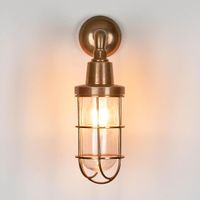 Starboard Outdoor Wall Lamp Antique Brass - ELPIM51046AB