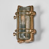Harley Outdoor Wall Lamp Antique Brass - ELPIM51578AB
