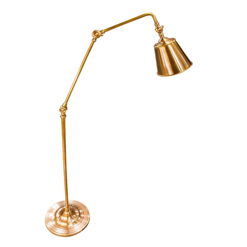 Newbury Floor Lamp Antique Brass - ELPIM51359AB