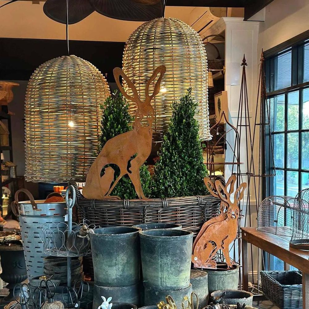 Rattan Bell 1 Light Pendant Small - ELPYRR7500NA