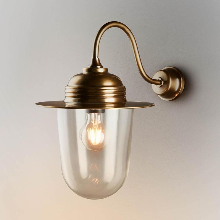 Stanmore Outdoor Wall Lamp Antique Brass - ELPIM51240AB