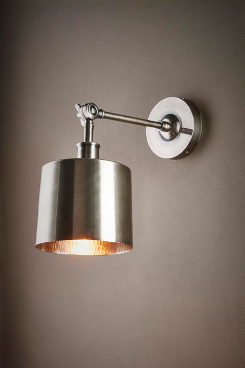 Portofino Wall Lamp Antique Silver  - ELPRTFWL15AS