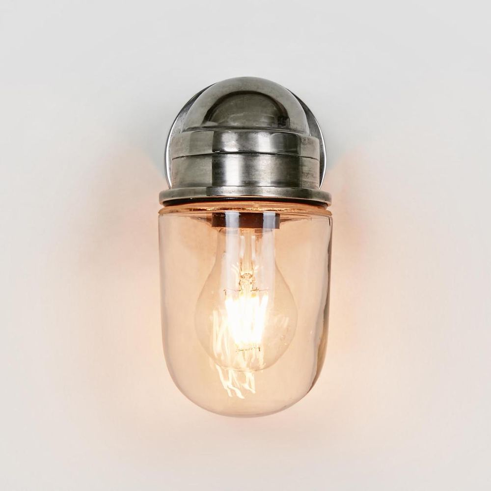 Nautical Outdoor Wall Lamp Silver - ELPIM51505AS