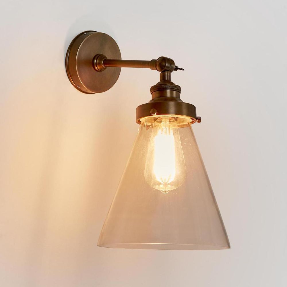 Francis 1 Light Wall Light Antique Brass - ELPIM50167ALB