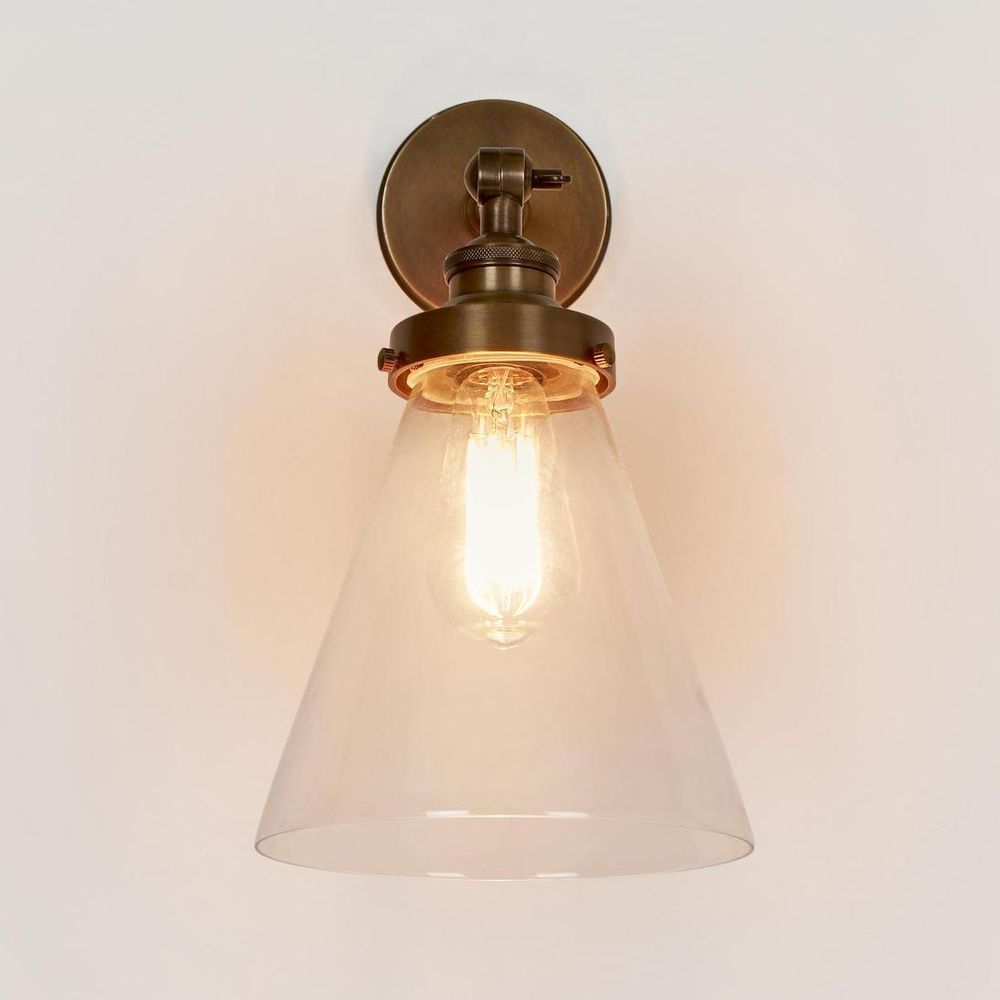 Francis 1 Light Wall Light Antique Brass - ELPIM50167ALB