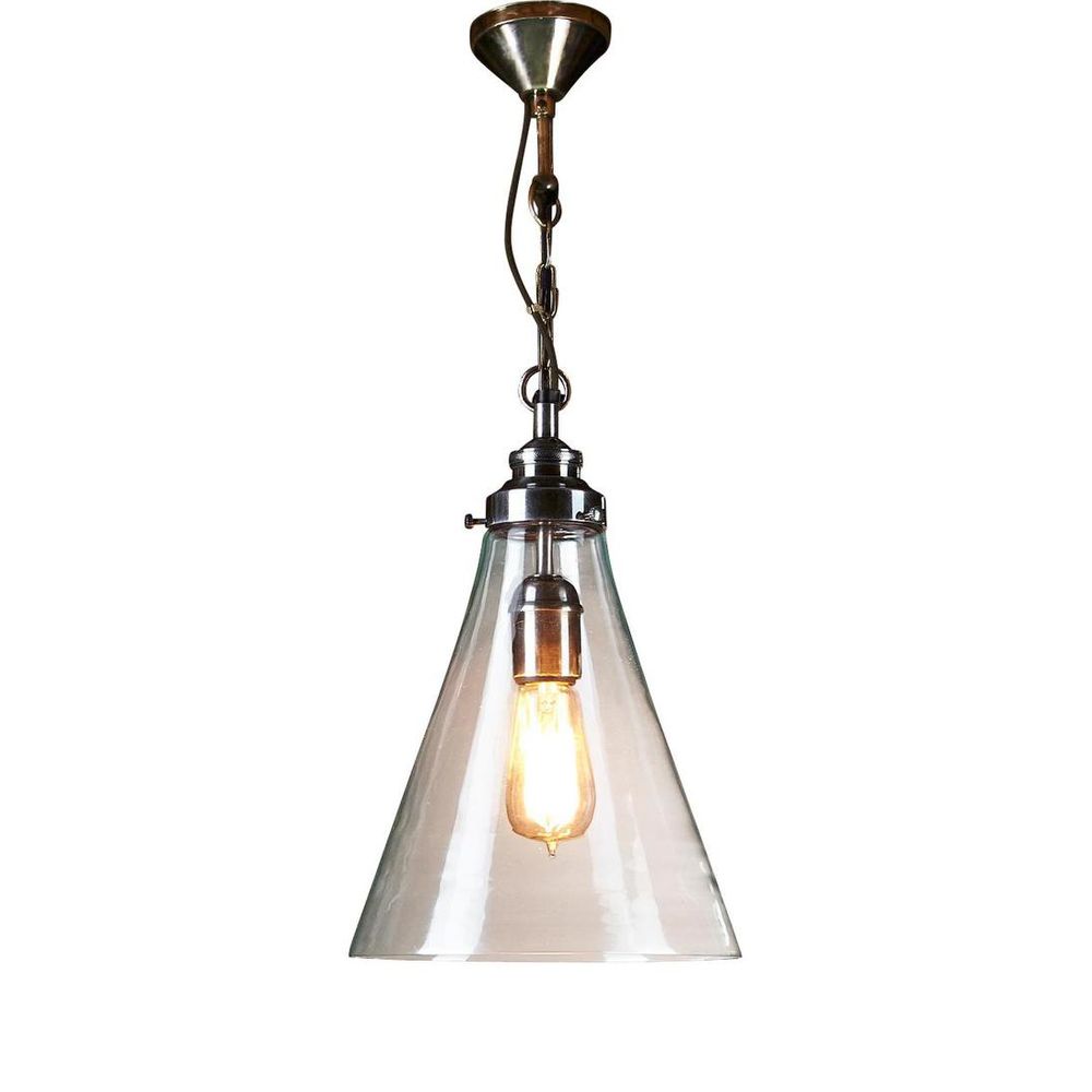 Gadsden 1 Light Pendant Small Silver - ELPIM50191AS