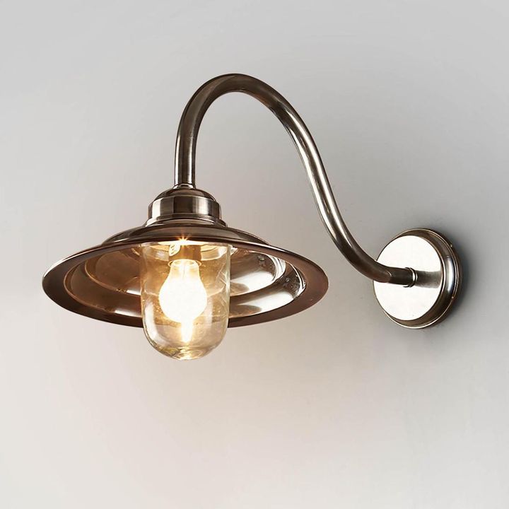 Monteray Outdoor 1 Light Sconce Antique Silver - ELPIM50224AS