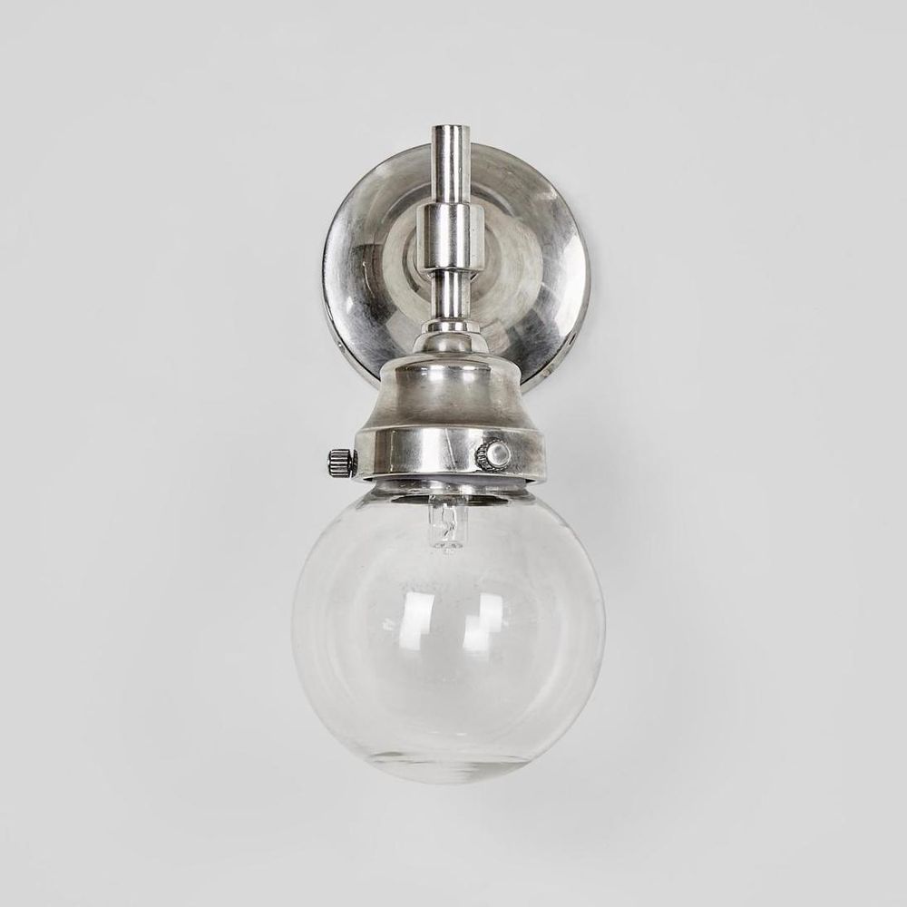 Iceberg Outdoor Wall Lamp Antique Silver - ELPIM52100AS