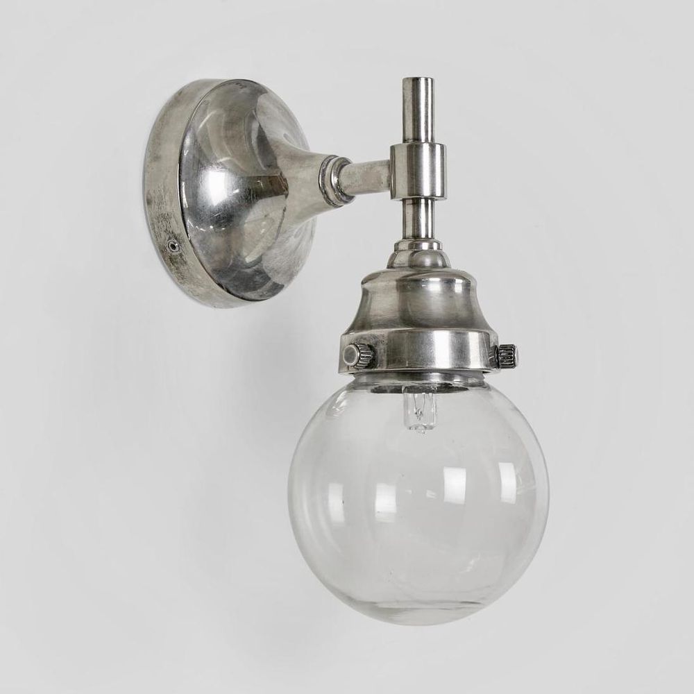 Iceberg Outdoor Wall Lamp Antique Silver - ELPIM52100AS