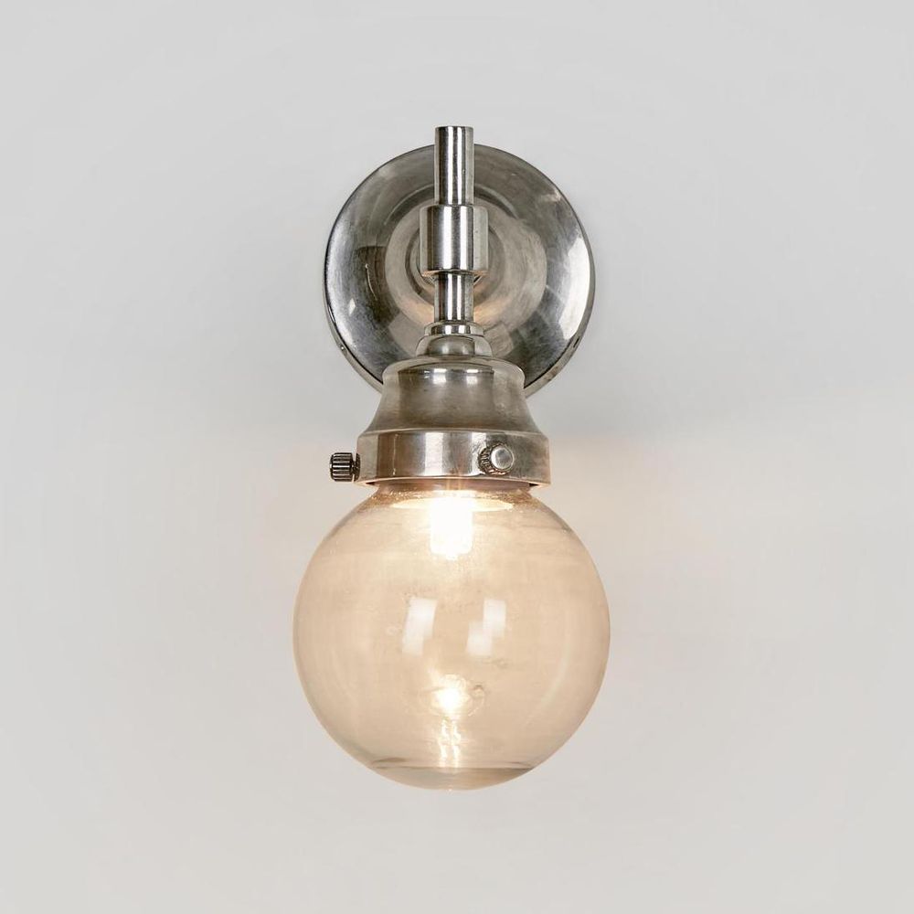 Iceberg Outdoor Wall Lamp Antique Silver - ELPIM52100AS