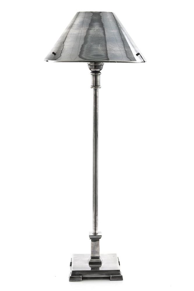 Bruxelles 1 Light Table Lamp Dark Antique Silver - ELPIM50833AS