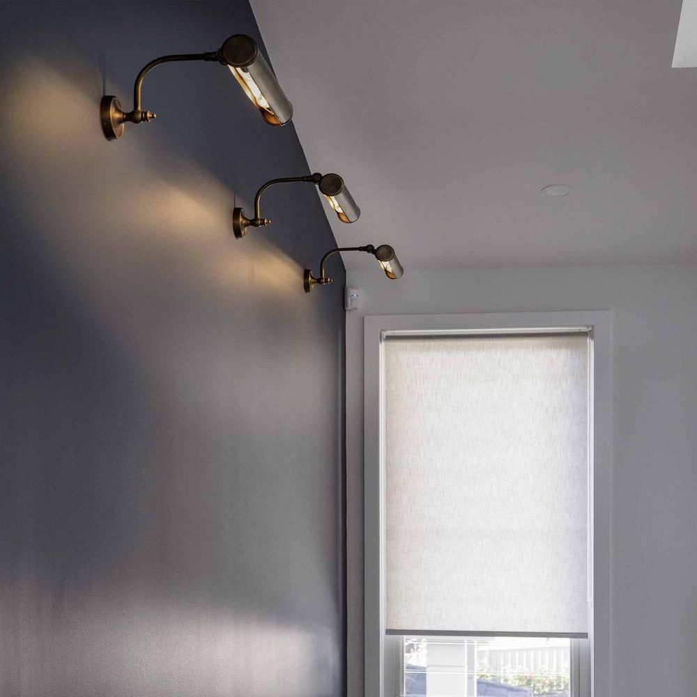 Barclay 2 Light Picture Light Antique Brass - ELPIM50825ALB