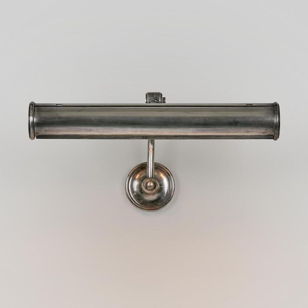 Barclay 2 Light Picture Light Antique Silver - ELPIM50825AS