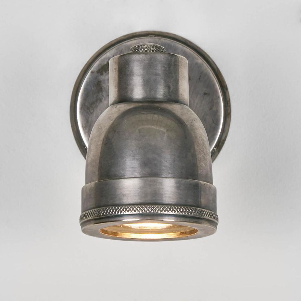 Pasco Outdoor Wall Lamp Antique Silver - ELPIM52206AS