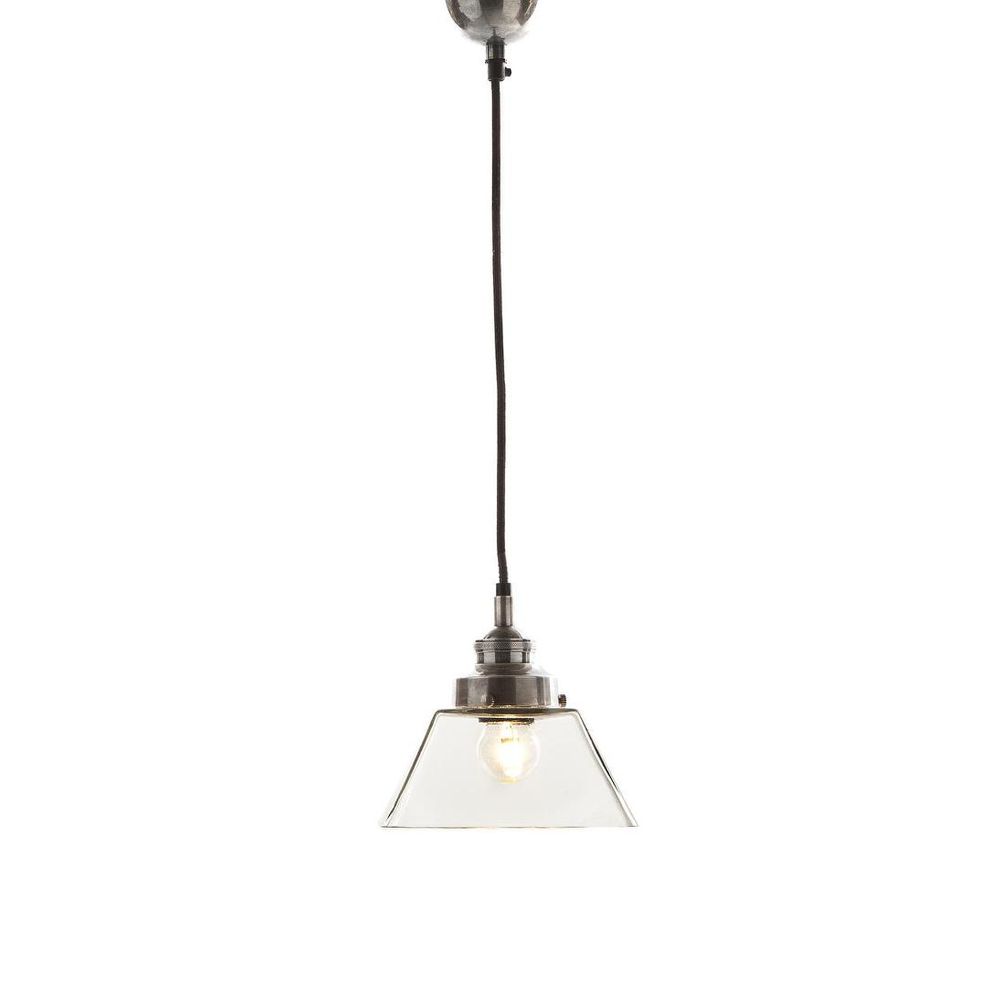 Kent 1 Light Pendant Antique Silver - ELPIM58064AS