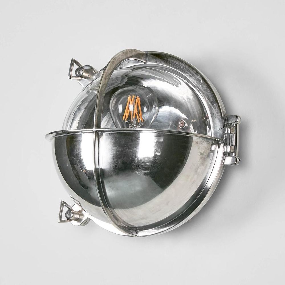 Vienna Outdoor Wall Lamp Antique Silver - ELPIM51713AS