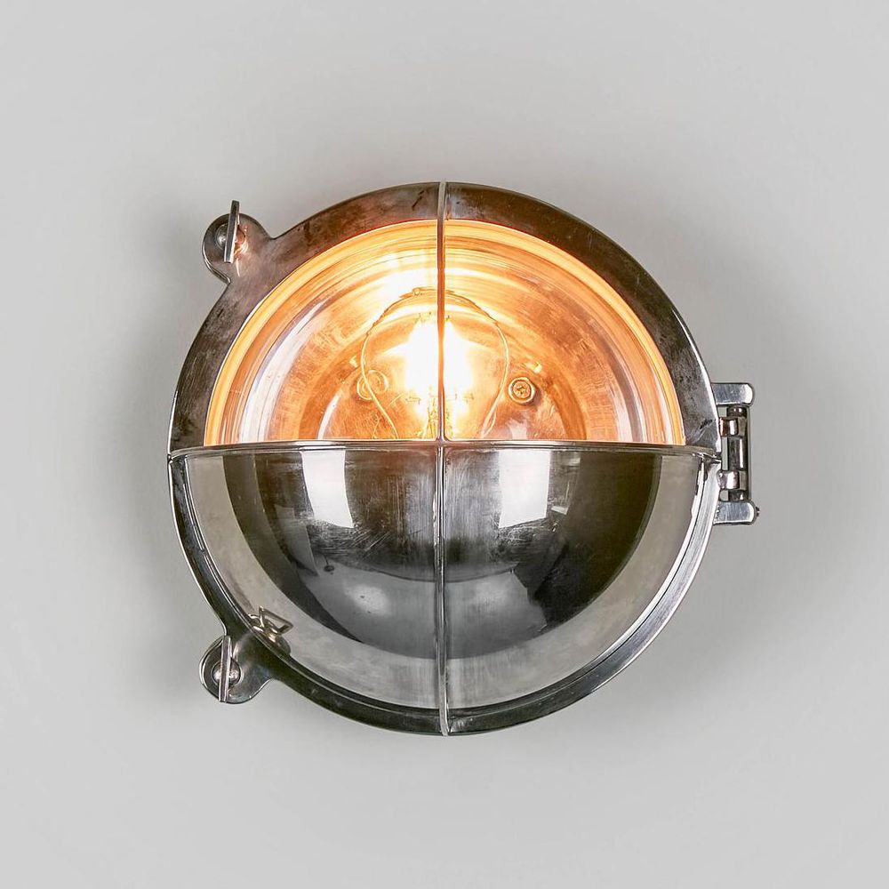 Vienna Outdoor Wall Lamp Antique Silver - ELPIM51713AS
