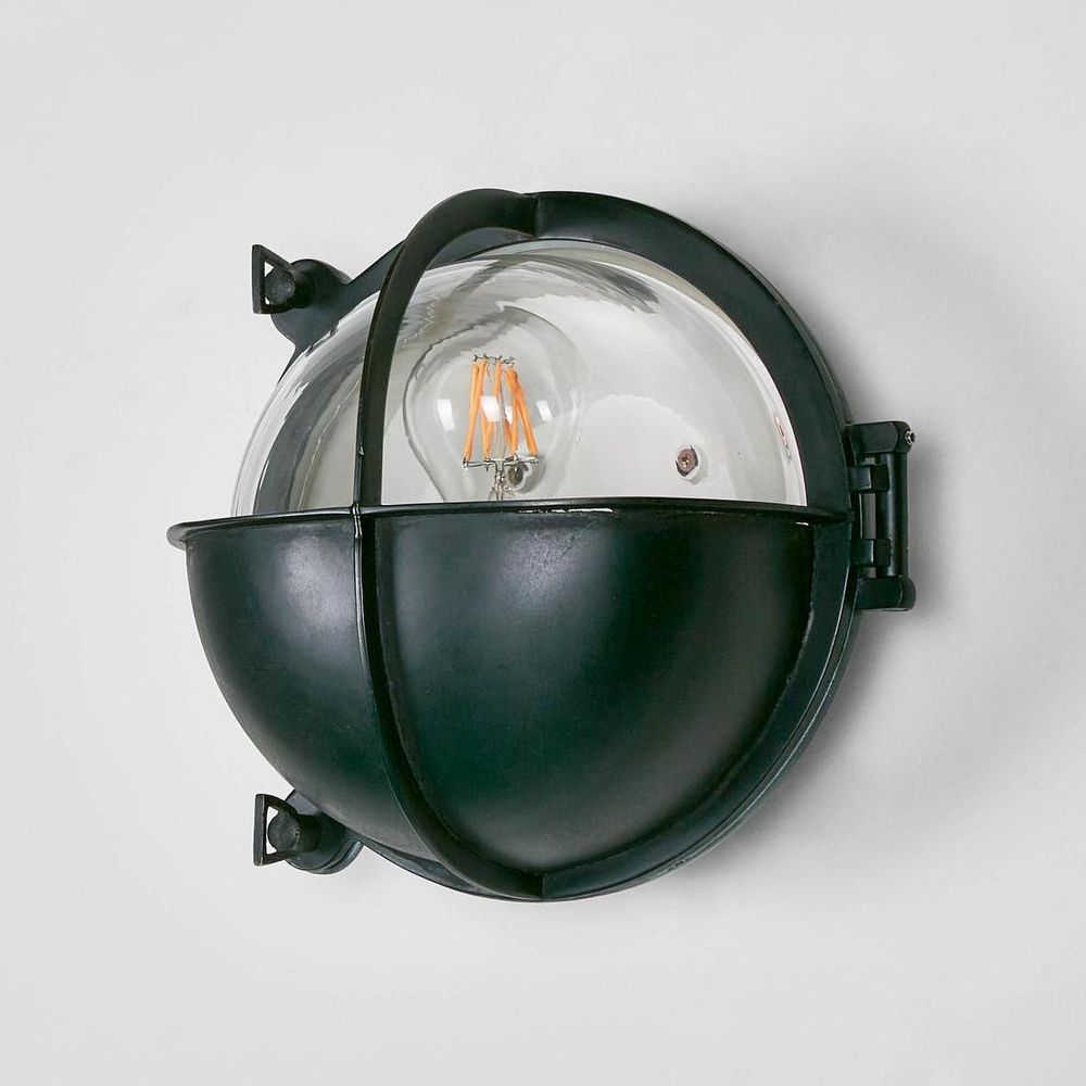 Vienna Outdoor Wall Lamp Black - ELPIM51713BLK