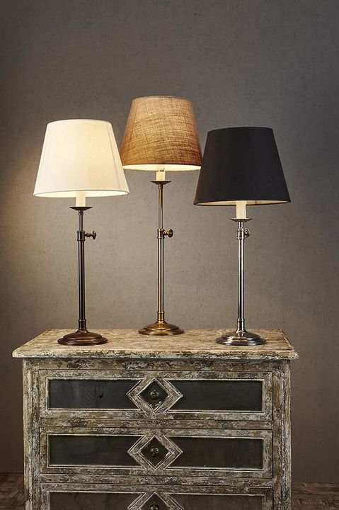 Davenport 1 Light Table Lamp Base Only - Antique Brass - ELPIM59910AB