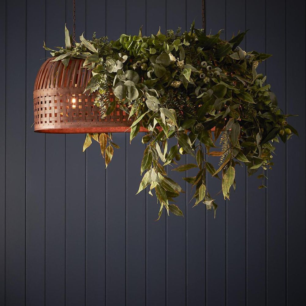 Esch Large Pendant Light Rust - ZAF12088