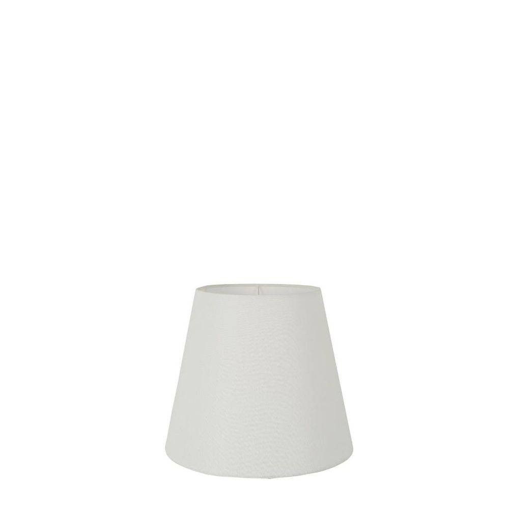 XXXS Taper Lamp Shade (5x3x4.5 H) - Textured Ivory - Linen Lamp Shade with Clip Fixture - ELSZ5345IV