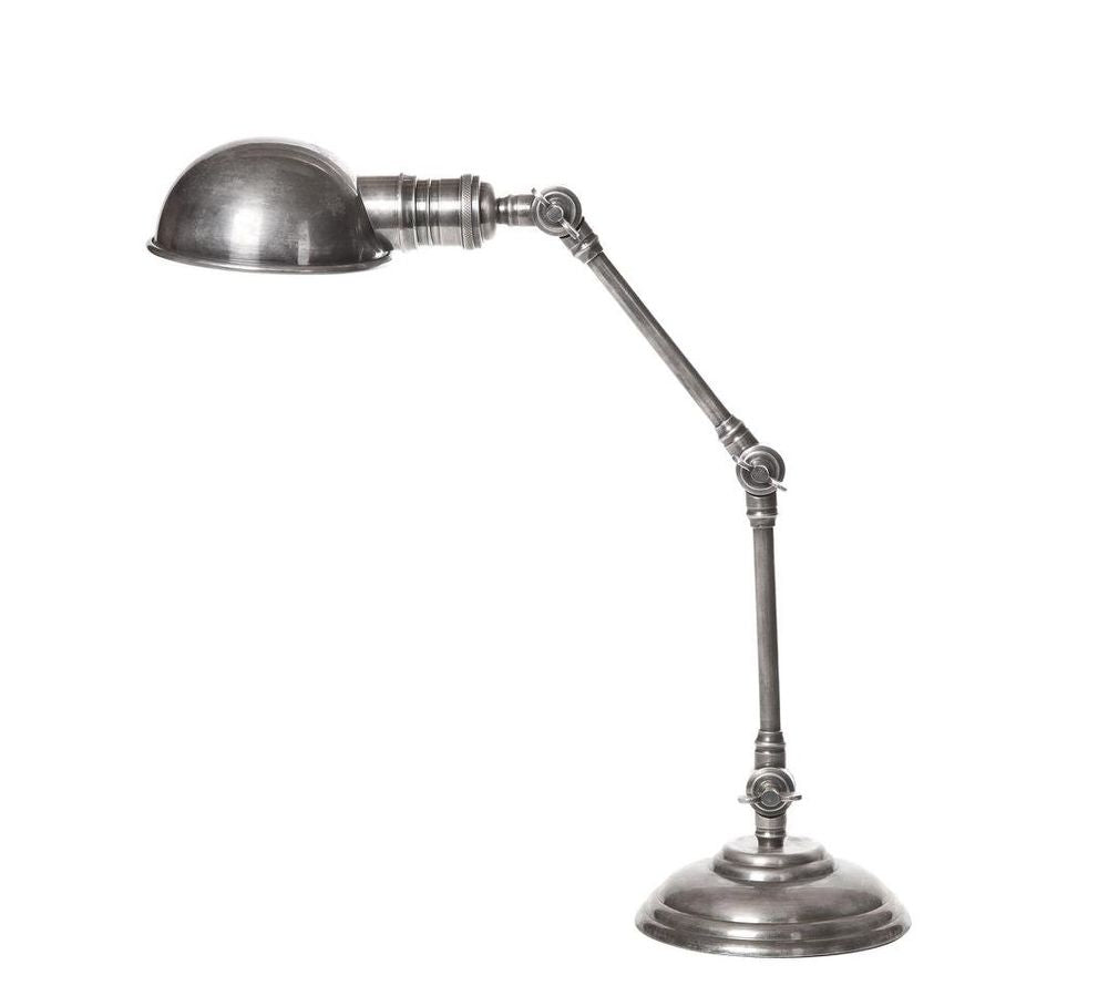 Stamford Desk Lamp Antique Silver - ELPIM59166AS