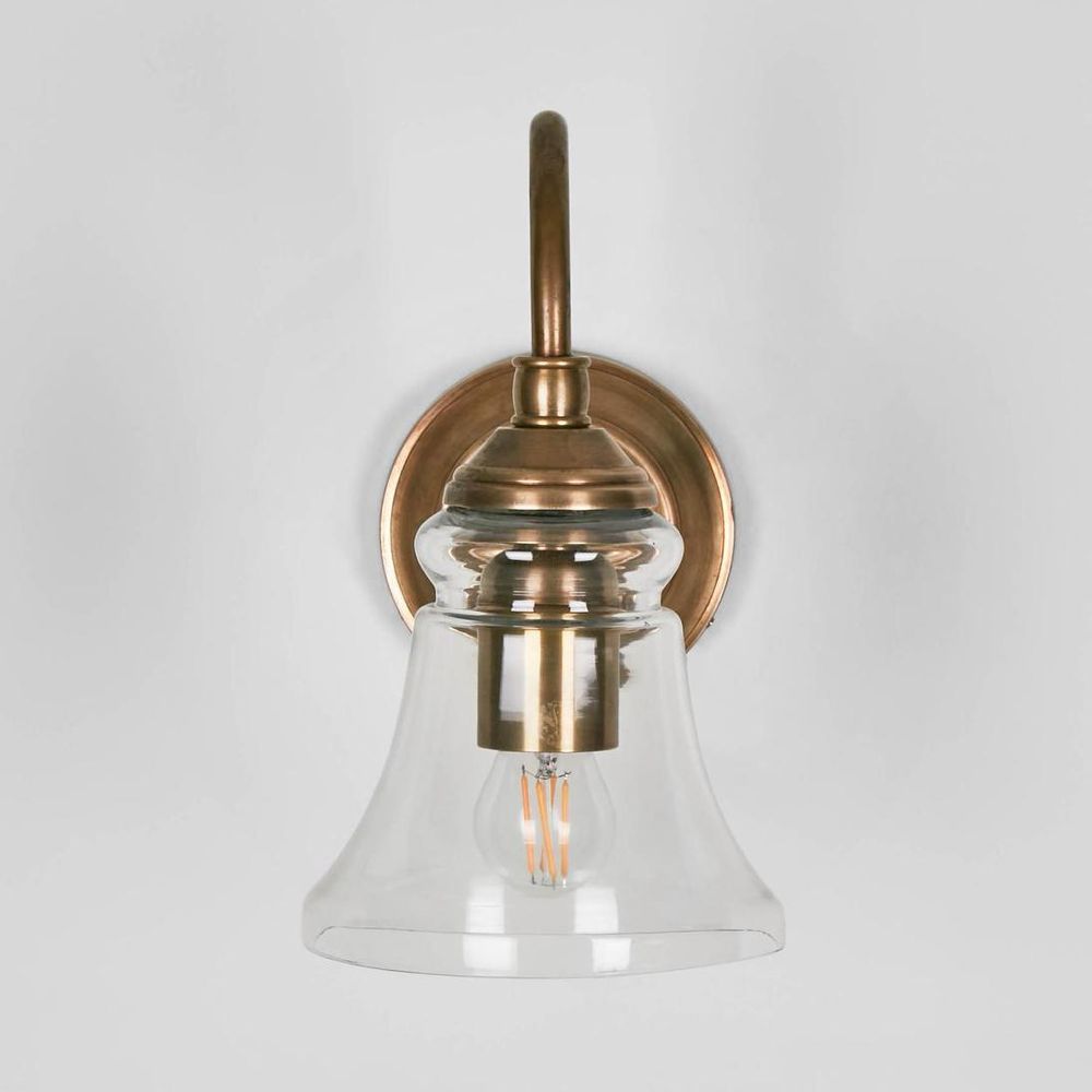 Plaza Wall Sconce Antique Brass - ELPIM52249AB